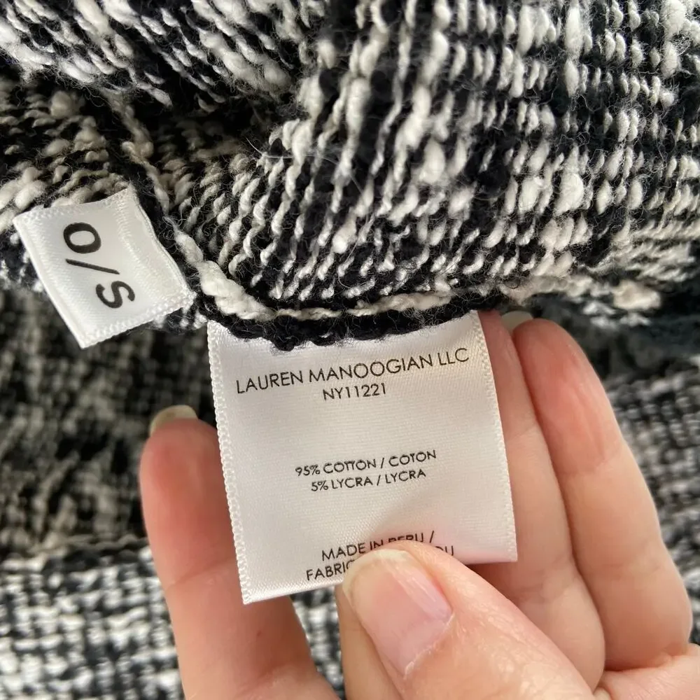 Lauren Manoogian Open Front Cardigan Sweater One Size - Picture 3 of 4